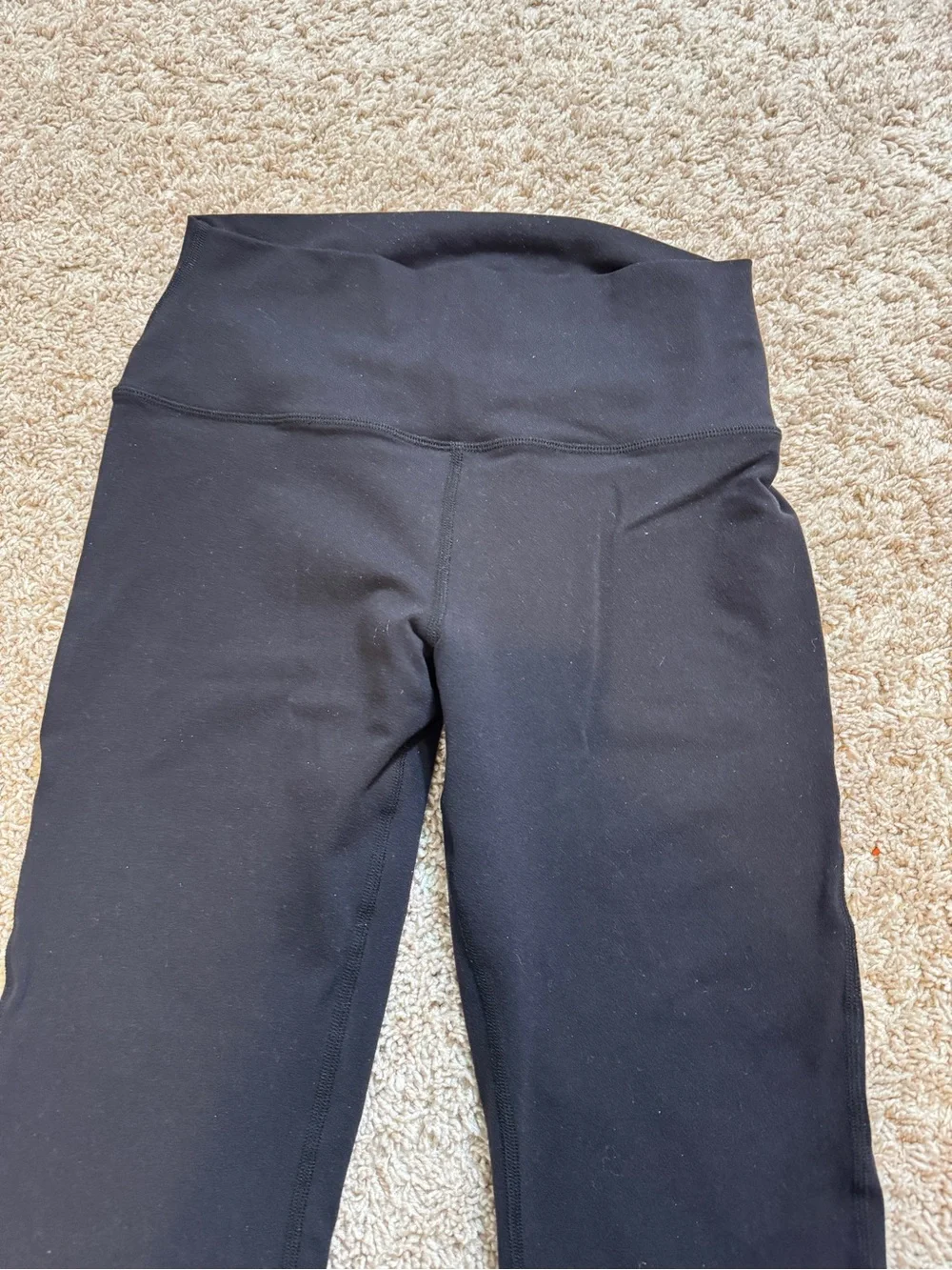 ALO Yoga Black Flared High-Waist Pants Size M
